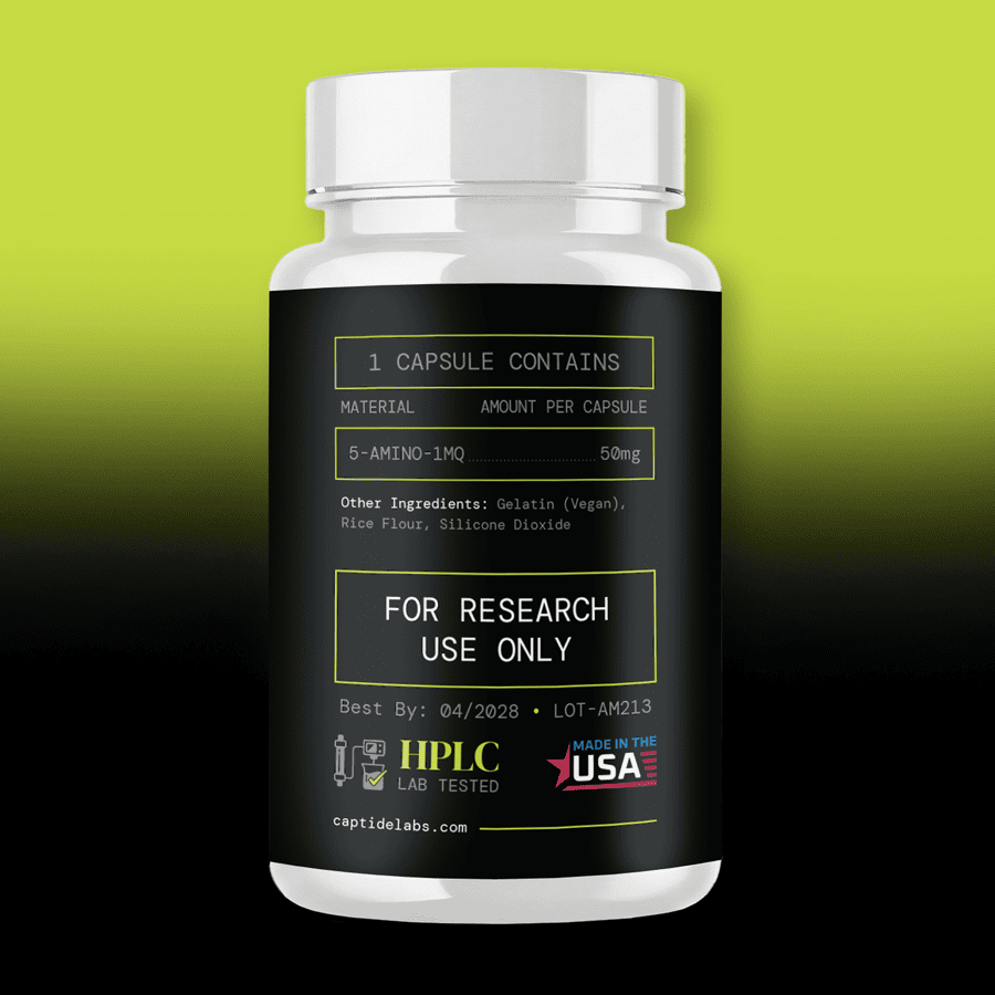 5-Amino-1MQ Capsules | Research NNMT Inhibitor