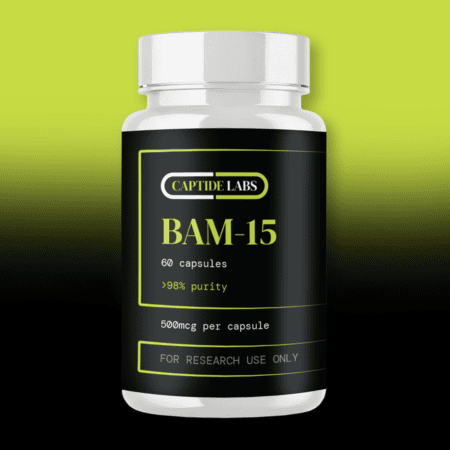 BAM-15 Peptide Capsules 500mcg | Captide Labs