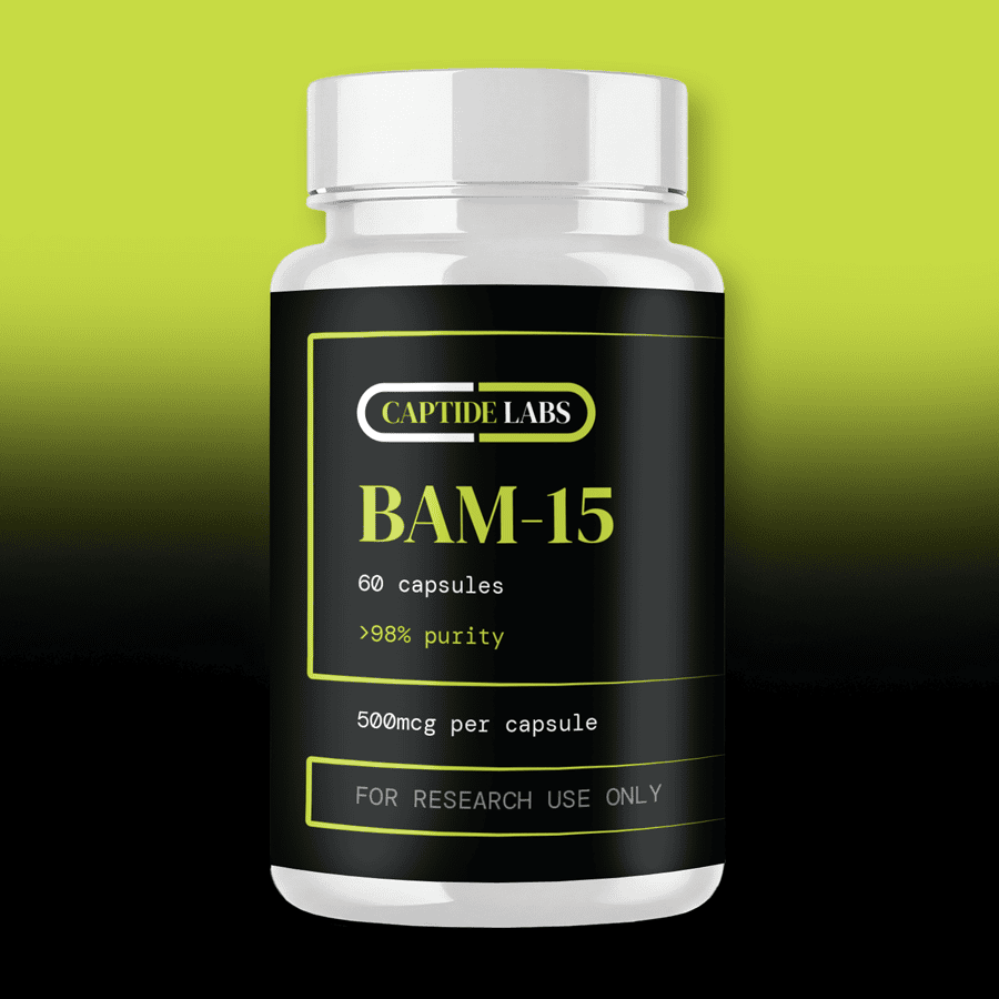 BAM-15 Peptide Capsules 500mcg | Captide Labs