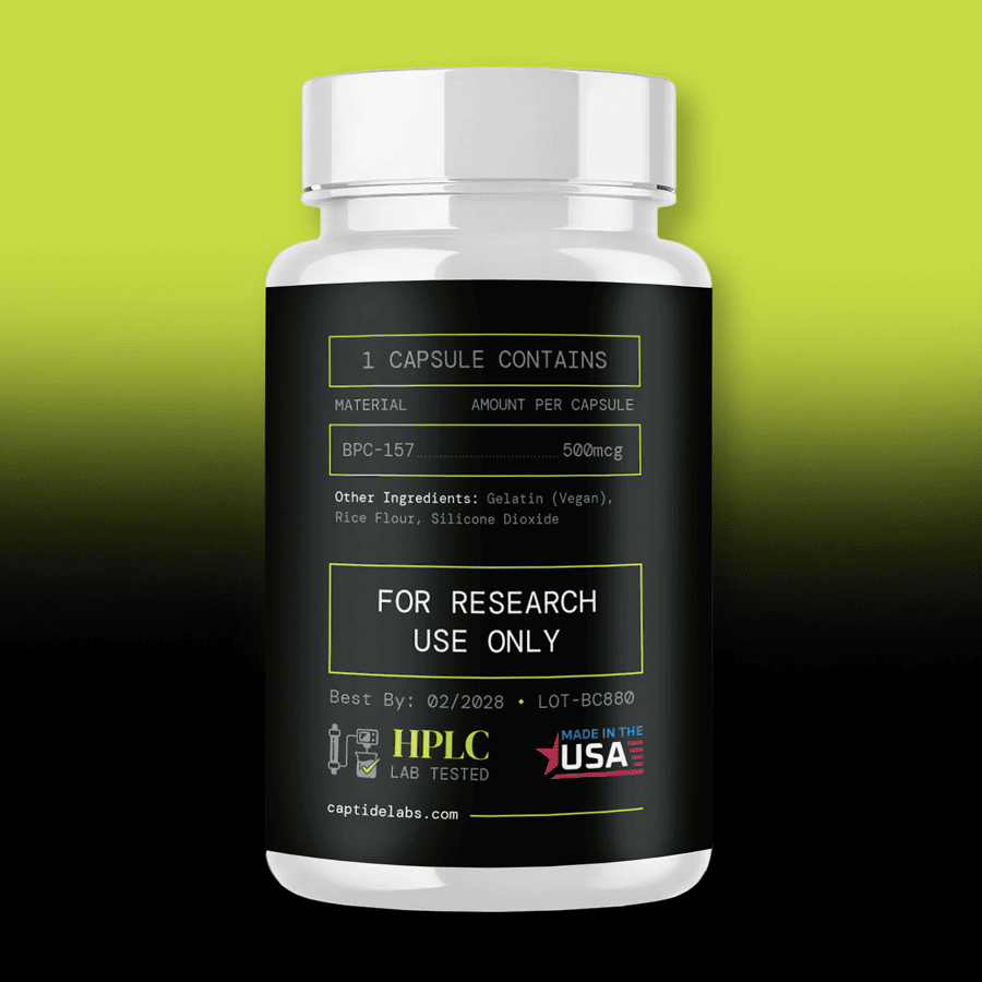 BPC-157 Capsules | Research-Grade BPC 157 Peptide