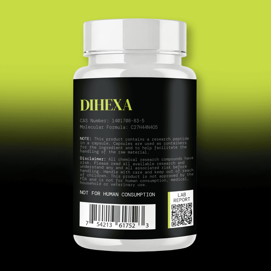 Dihexa Peptide Capsules 10mg | Captide Labs