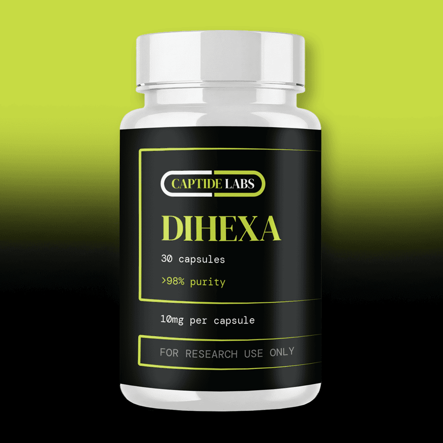 Dihexa Peptide Capsules 10mg | Captide Labs