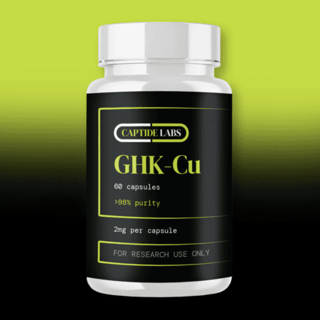 GHK-Cu Peptide Capsules 2mg | Captide Labs