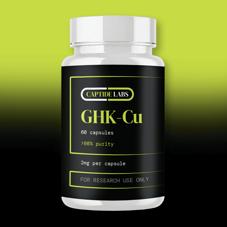 GHK-Cu Capsules | Research-Grade GHK Cu Peptide
