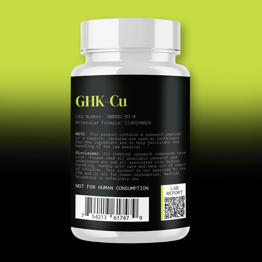 GHK-Cu Capsules | Research-Grade GHK Cu Peptide