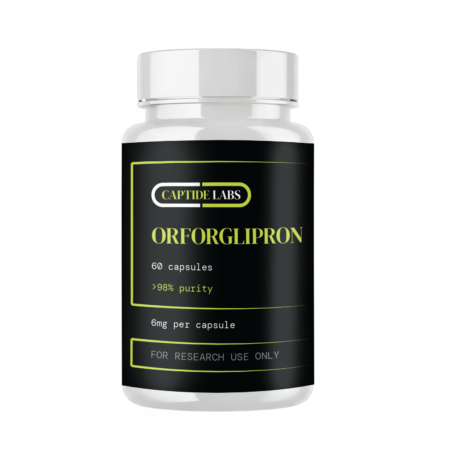 Captide Labs Orforglipron capsules — 6mg oral GLP-1 receptor agonist research compound