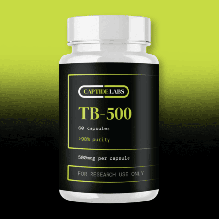 TB-500 Peptide Capsules 500mcg | Captide Labs
